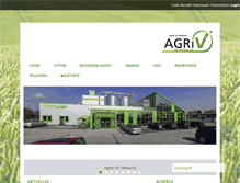 Tablet Screenshot of agriv.de